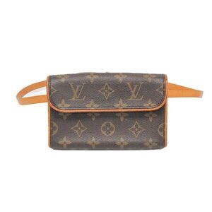 LOUIS VUITTON Brown Monogram Fanny Pack